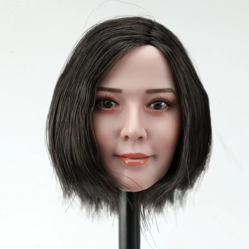 

Taiwan Girl 1/6 Scale TiaLee Head Sculpt Super Duck SDH010 Head Played Fit for 12in Action Figure Body Doll