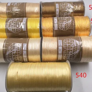 2mm 10-225 Chinesische Messgeräte Seidenkabel Satin Kabel Nylon 35 Farben für DIY-Seil-Halskette Armbänder Hauptverkaufslinie aktuelle Linie 10 für Kite - №6
