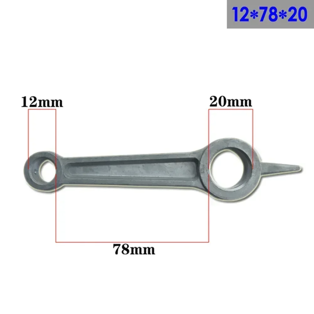 Biella del compressore d'aria 1Pc tono lega di alluminio foro compressore d'aria biella per pezzo di ricambio del compressore d'aria