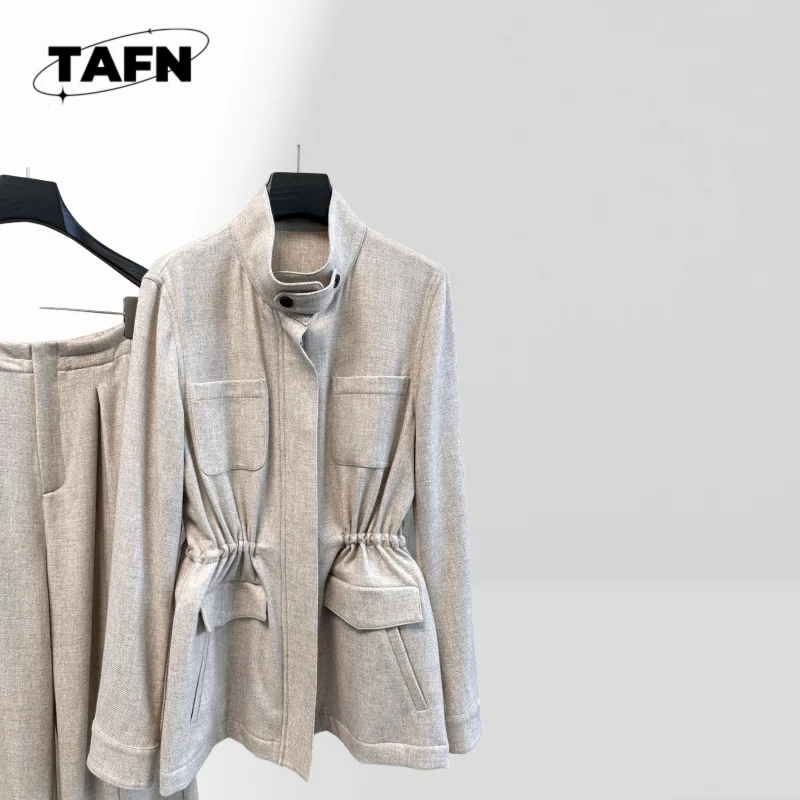 طقم سراويل نسائية متعددة الاستخدامات للأعمال والملابس الكاجوال طقم سراويل نسائية عصرية - وملابس غير رسمية AI1542