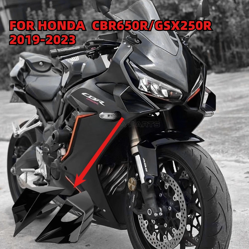 

Для Honda CBR650R модифицированный воздушный дефлектор гоночное боковое крыло спойлер с птичьим клювом плавник акулы GSX250R спойлер для мотоцикла Honda стабилизатор