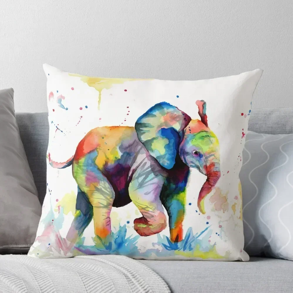 

Multicolour Baby Elephant Throw Pillow Decorative Cushions Sofas Covers Sofa Decorative Covers sleeping pillows pillow