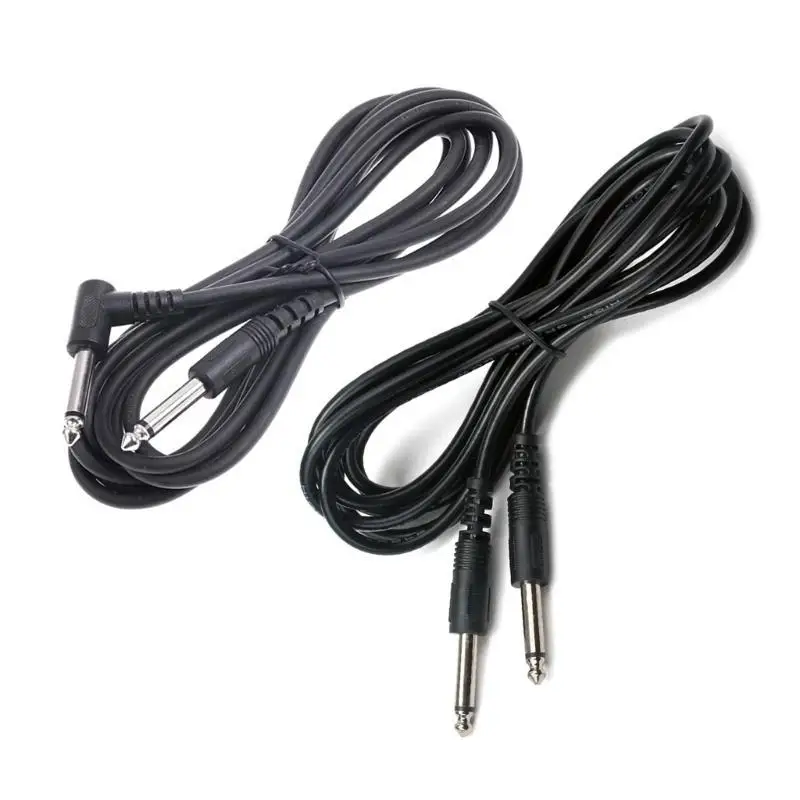 652F 10ft Long 6.35mm Mono to 6.35mm Mono Plug Guitar Amplifier Cable for Guitar, Speaker, Musical Instruments Cable