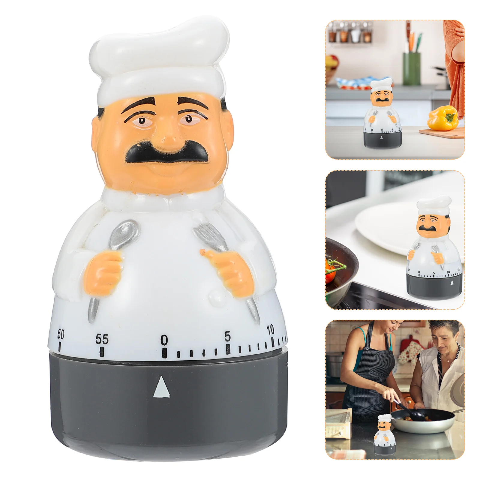 

Multipurpose Kitchen Timer Reminder Lovely Portable Kitchen Timing Accessory Cartoon Timer Cooking Timer