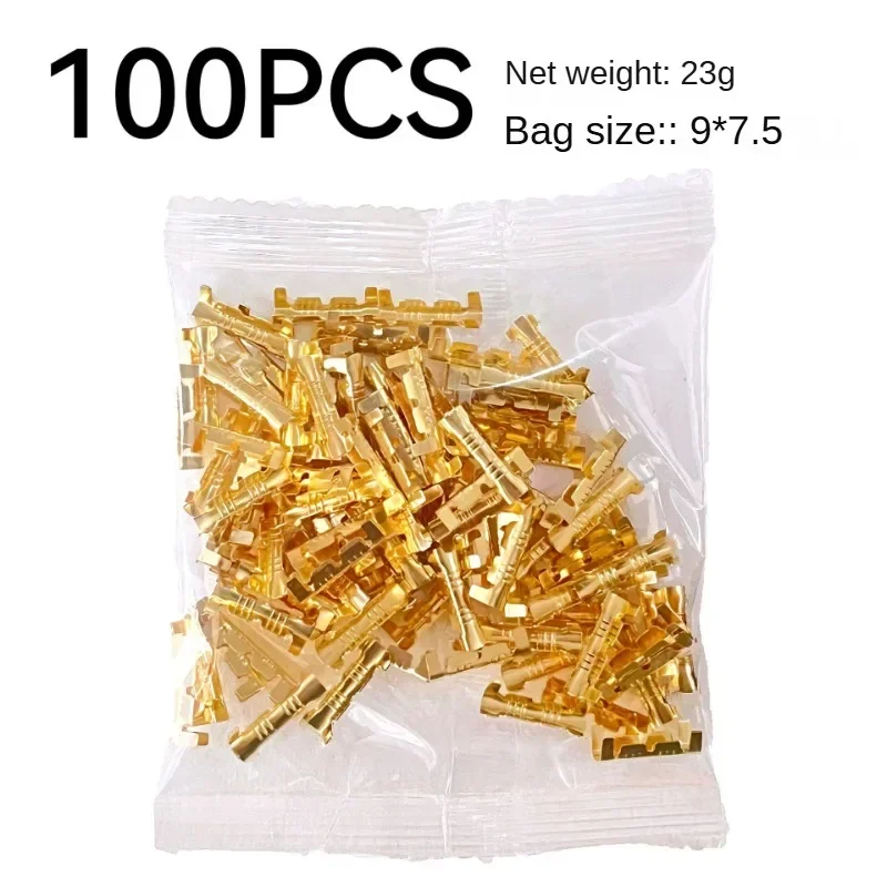 30/50/100pcs Docking Connector Line Pressing Button Quick Connect Terminal Wiring