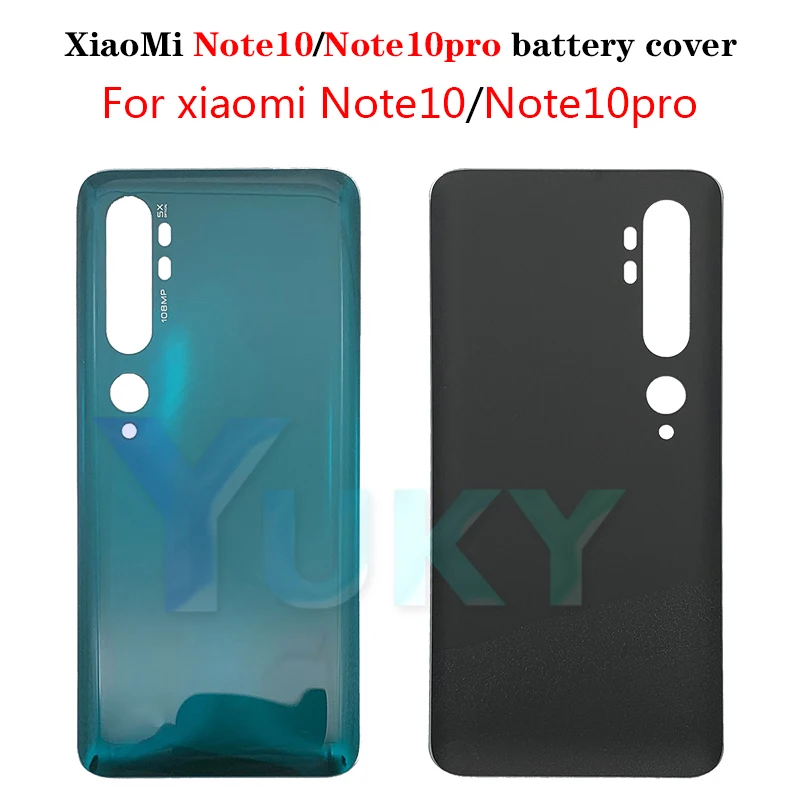 New For Xiaomi Mi 9 Lite CC9 / Mi A3 CC9E Battery Back Cover Rear Door 3D Glass Panel Housing Case Chassis Adhesive Replace