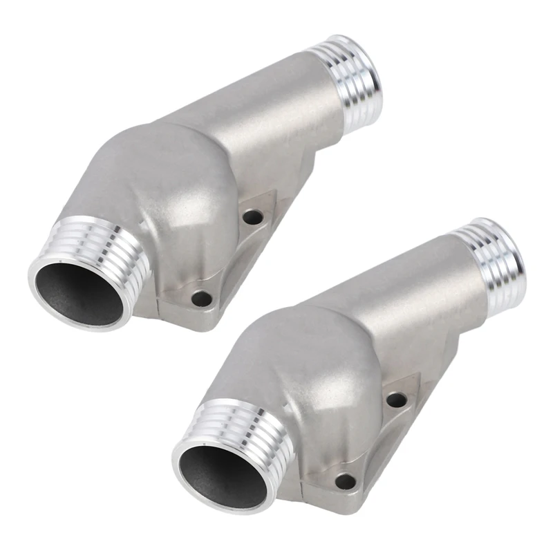 

2X Модернизированный алюминиевый корпус термостата с прокладкой для Bmw M3 Z3 E34 E36 11531722531 11531740437 полированный