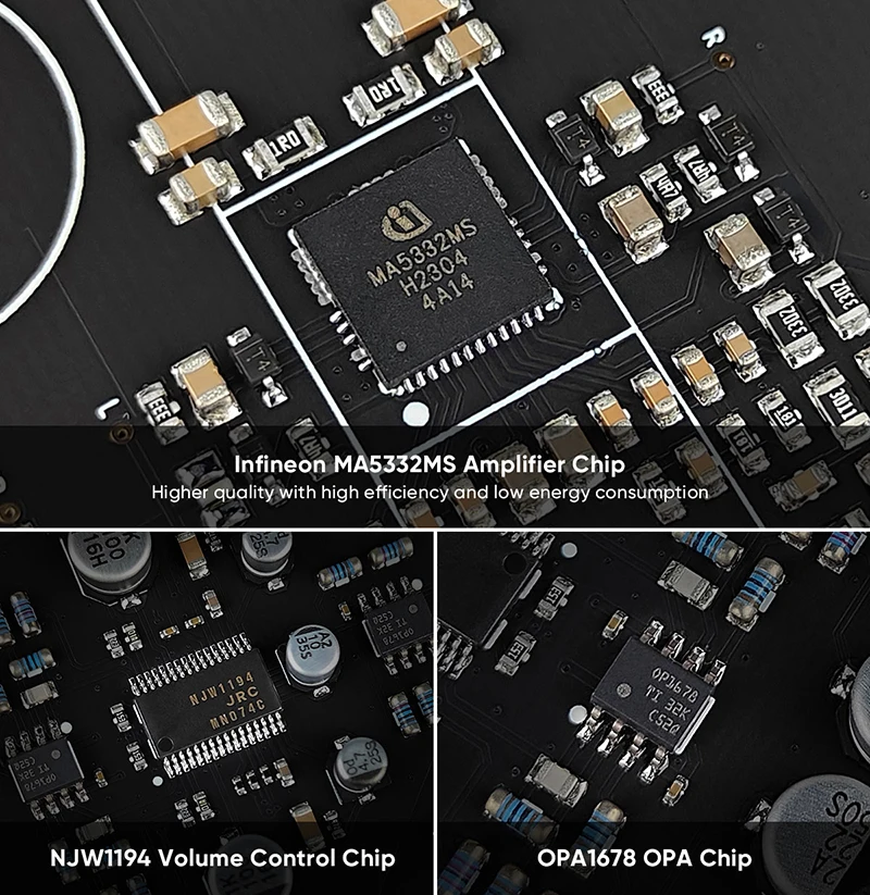 SMSL AO200 MK2 amplificatore Audio AO200 MKII MA5332MS Chip amplificatore digitale amplificatore di potenza ad alta risoluzione Bluetooth 5.0 160 wx2