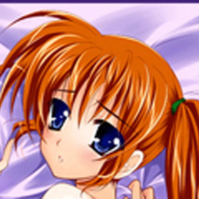 New Pattern Anime Nanoha Takamachi Dakimakura Hugging Body Pillow Cover Case double-sided printing‌