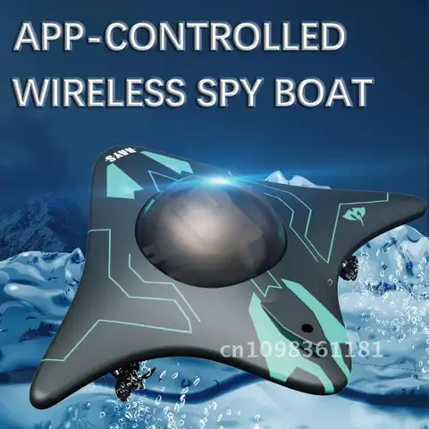 6Ch Rc 보트 잠수함 카메라 수중 원격 제어 Wifi Fpv 원격 제어 보트 라디오 제어 장난감 어린이 선물 용품
