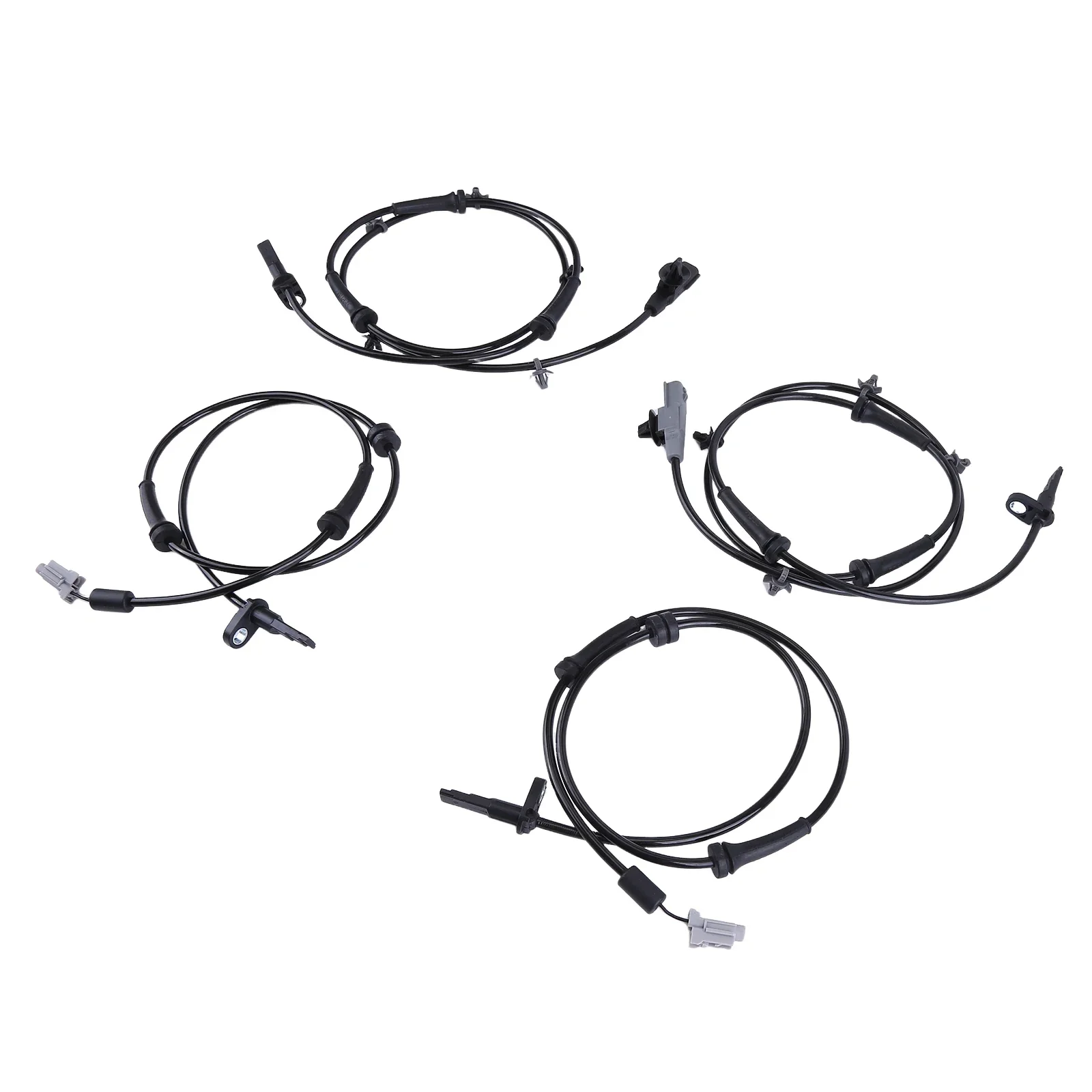 4Pcs ABS Wheel Speed Sensor Compatible for Altima 2007-2012 Replaces 47900-ZX70A 47901-ZX70A 47910-JA000