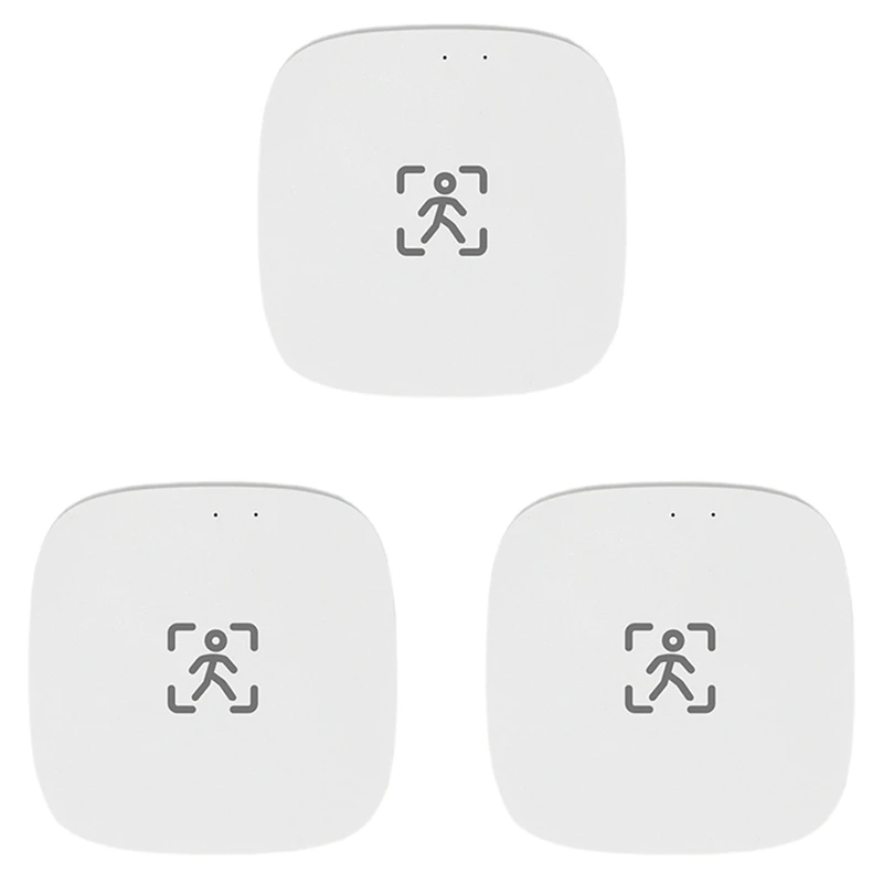 

3X Zigbee Human Presence Motion Sensor With Luminance/Distance Detection 5/110/220V Tuya Smart Life Home Automation