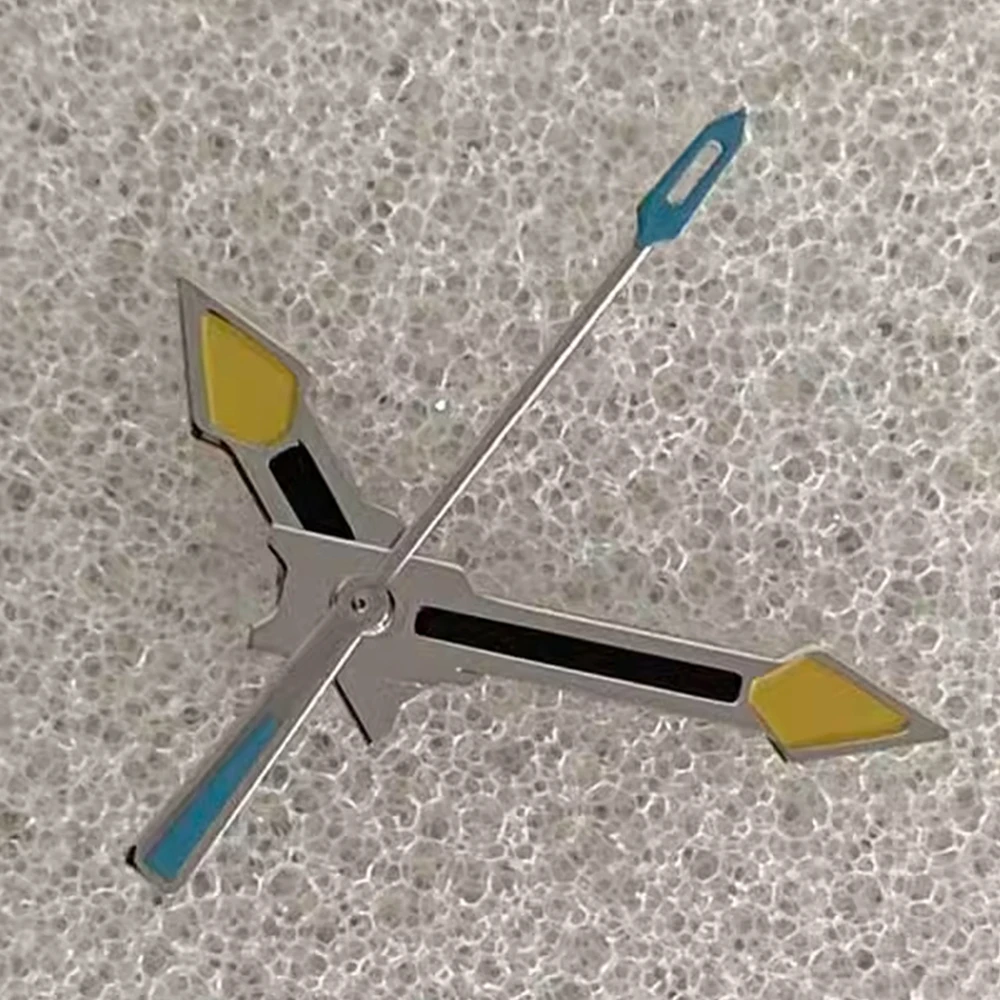 

NH35 Hands Fashion Silver Black Yellow Blue Watch Hands, for NH35 NH36 4R 7S Movement Watch Accessories, No Luminous Pointers