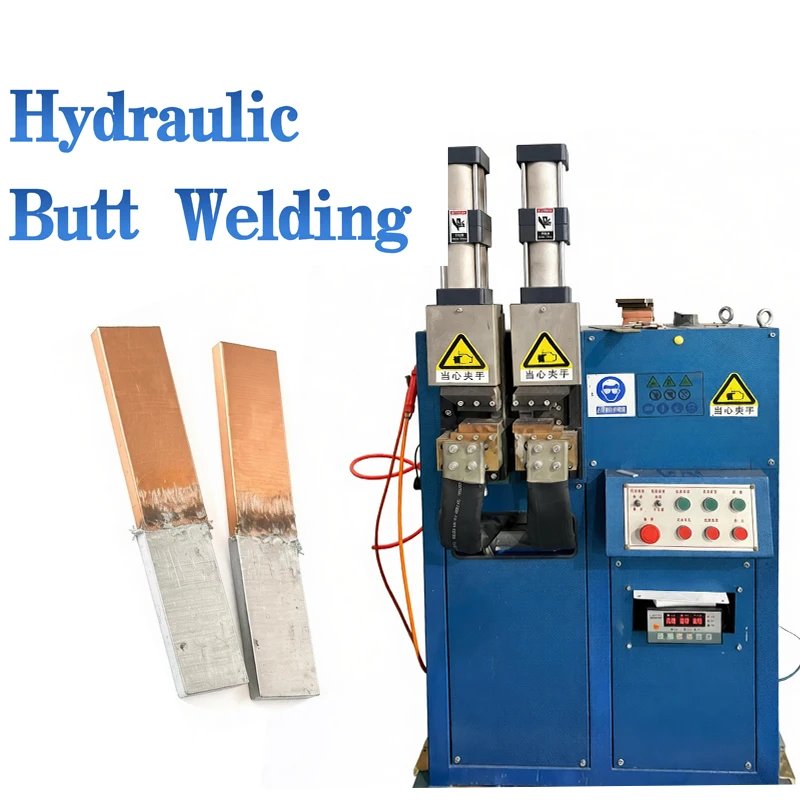 Automatic Resistance Transformer Strip Busbar Copper Aluminum Hydraulic Flash Butt Welding Machine