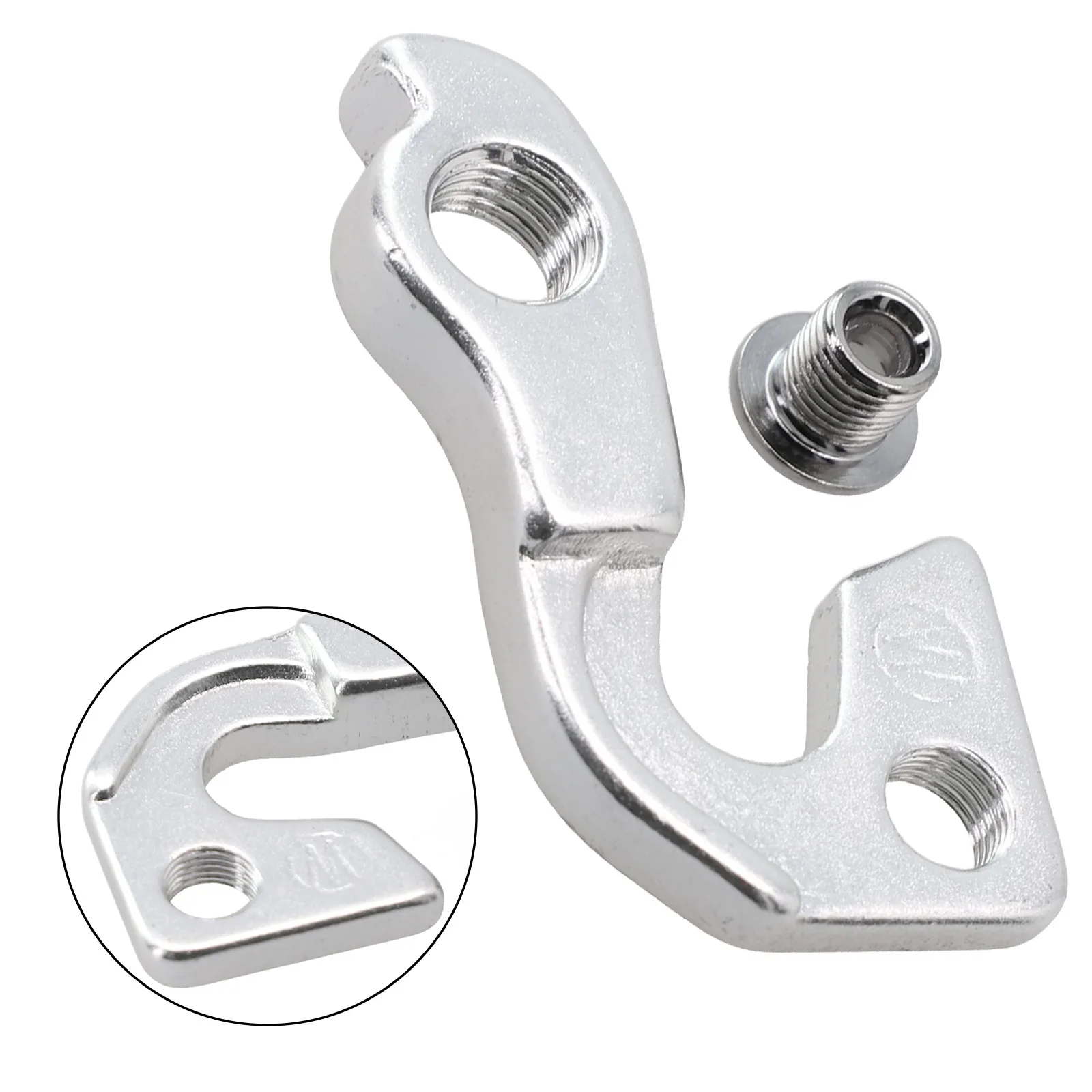 For GT JAVA Reborn Bicycle Tail hook Bike Rear Derailleur Hanger Dropout Silver Color Compatible with Avalanche 2008 2013