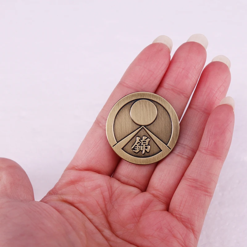 Nishikiyama Family brooch badge Japanese game Yakuza enamel pin jewelry
