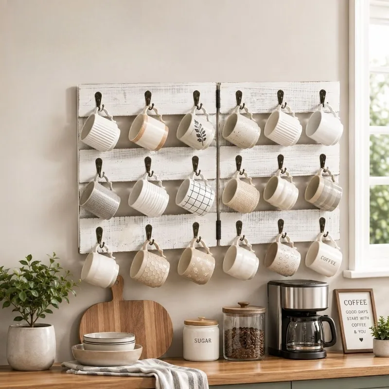 porta-tazze-da-caffe-da-parete-in-legno-pieghevole-con-18-ganci-supporto-decorativo-per-bevande-decorazione-per-angoli-di-cucina-e-bar