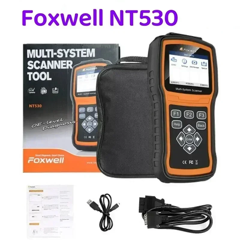 Foxwell NT530 Multi-System Scanner tools for nissan Porsche MITSUBISHI volvo ford bmw benz Universal Auto Diagnostic Tools