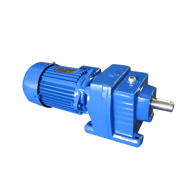 R 127 Series Reverse Steering Helical Gear Box for Belt Conveyor Motorcycle