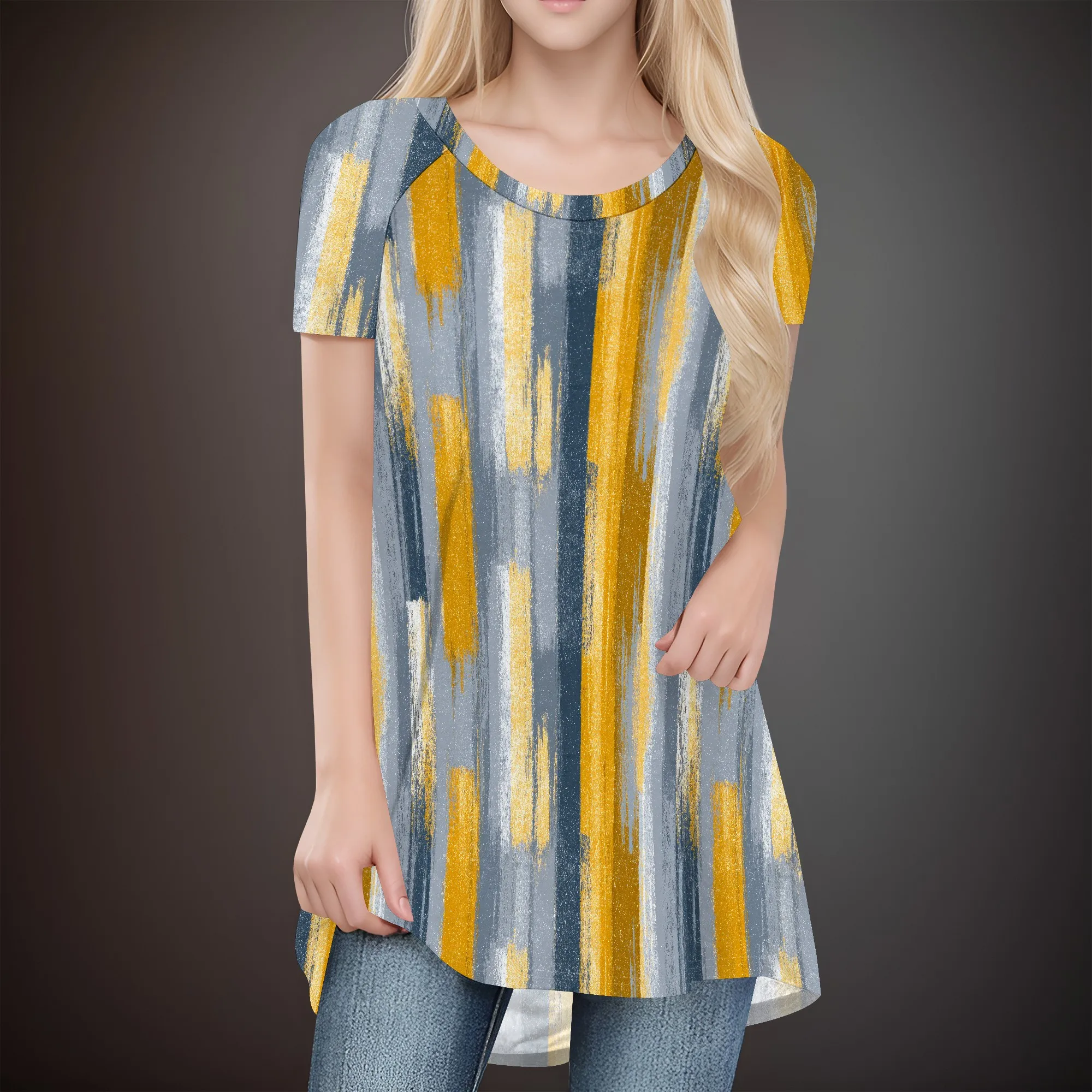 

Summer 2025 Women's Fashion Short Sleeve Shirts and Round Neck T-Shirts Trends