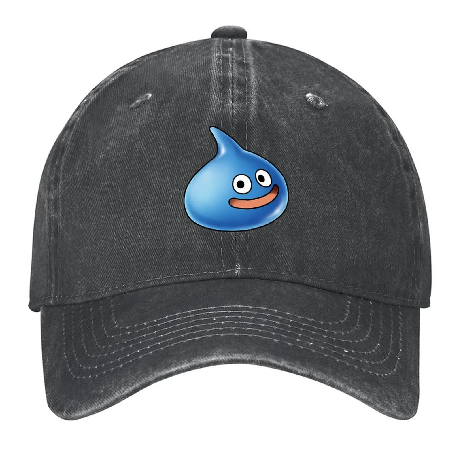 

dragon quest tact slime Baseball Cap fishing hat tea Hat Anime Visor Mens Hats Women's