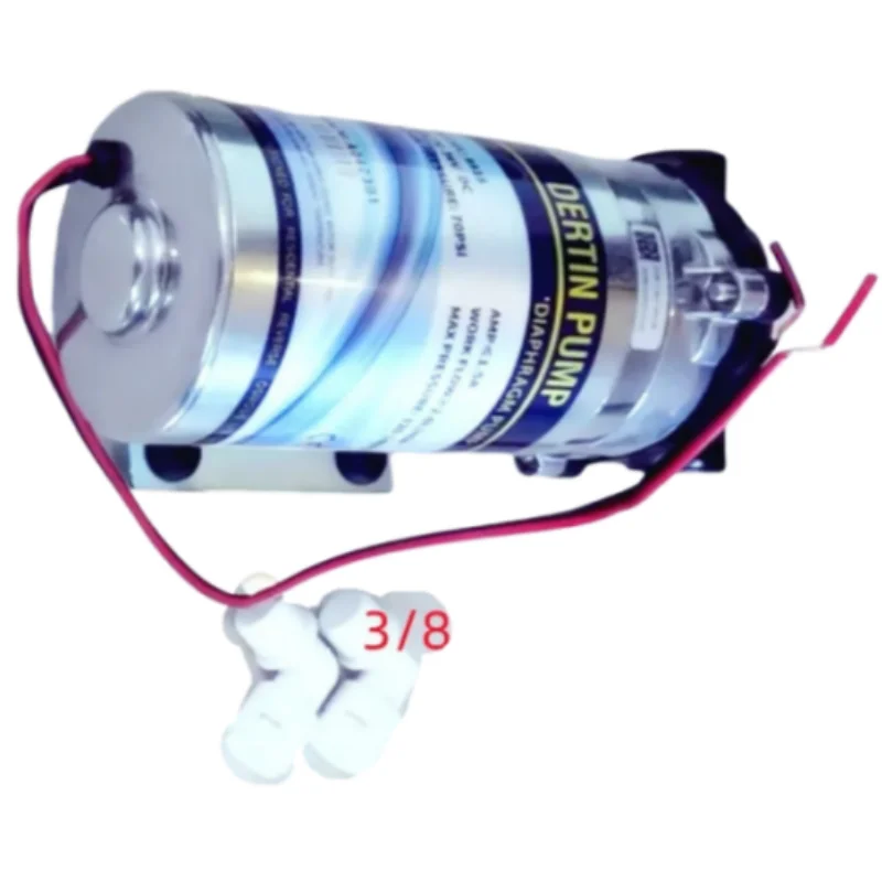 Bomba de refuerzo para purificador de agua, piezas de purificador de agua de cocina, osmosis inversa RO, 36VDC, 400 GPD