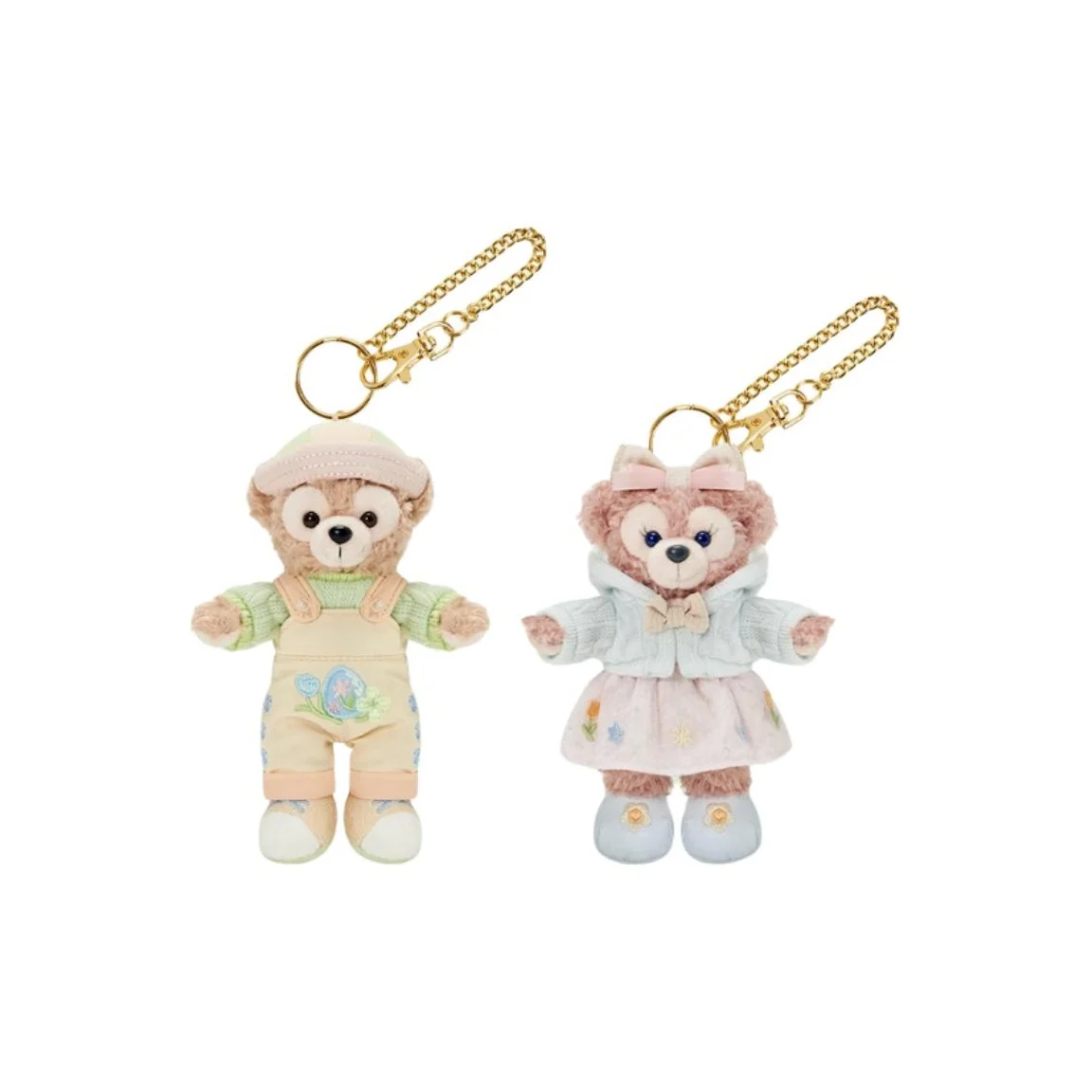 Disney x DISNEYLAND 2025 Spring Duffy And Friends ShellieMay, Stella LinaBell CookieAnn Cute Dolls Plush Charm SHDR20250314Z002