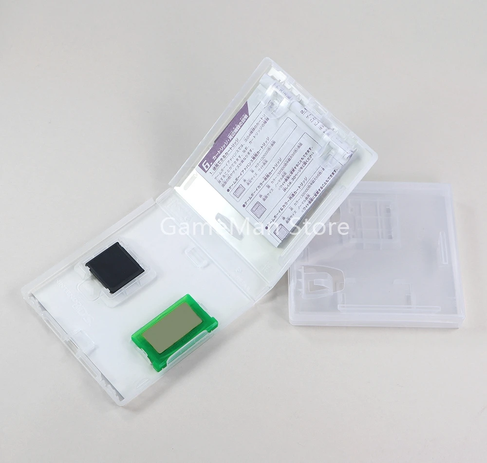 20 piezas para NDS transparente PP caja de tarjetas de juego de plástico para NDSI 2DS GBA caja de almacenamiento carcasa protectora