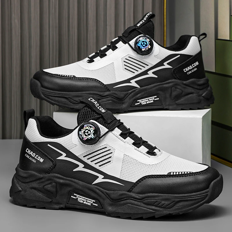 

Men's Summer Breathable Mesh Sports Shoes Casual Outdoor Climbing Shoes Lightweight Shock Absorption Running Shoes round Toe
