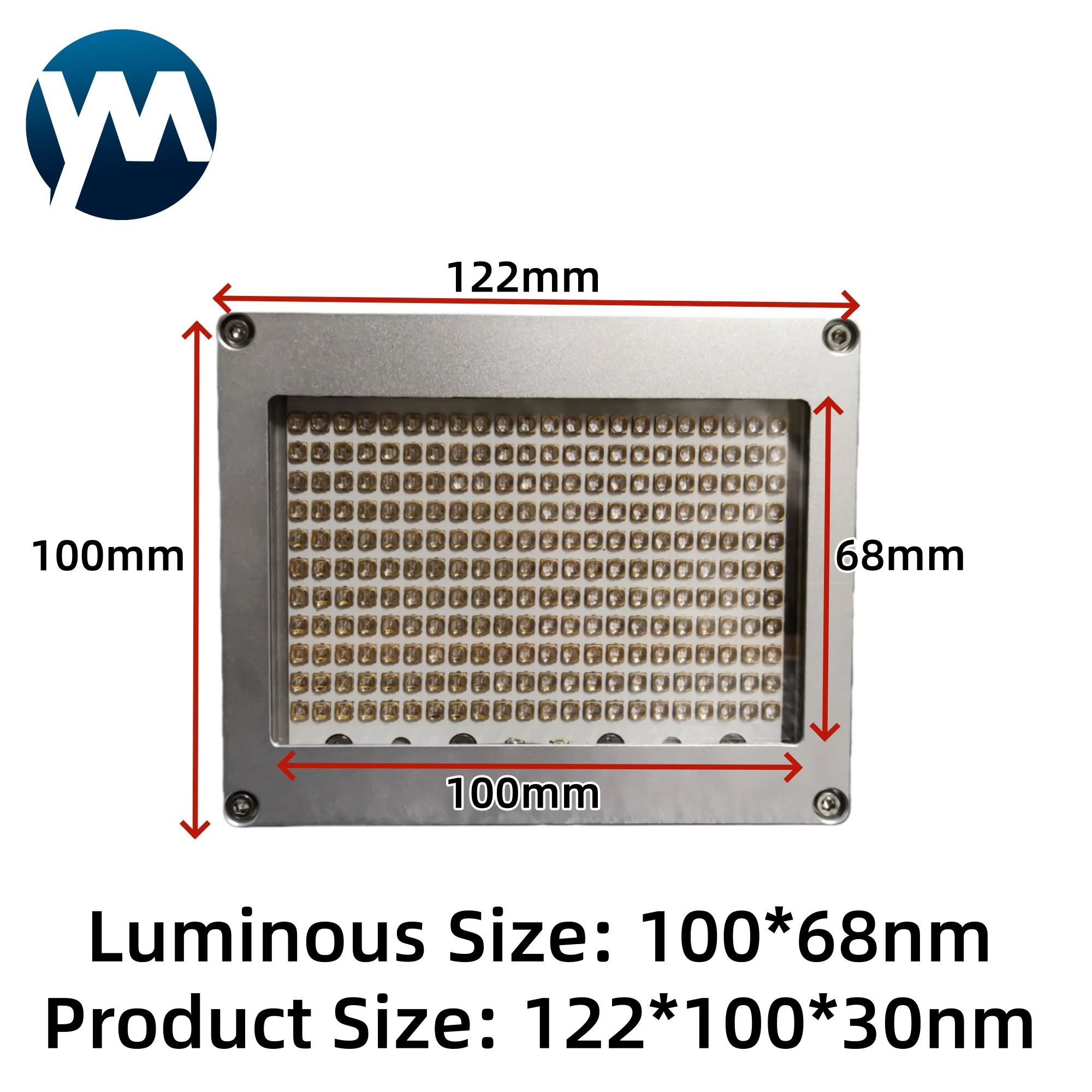 UV Lamp For 3D Printing 700W Water Cooling UV LED Curing Lamp For Paper Printing With 395nm Light