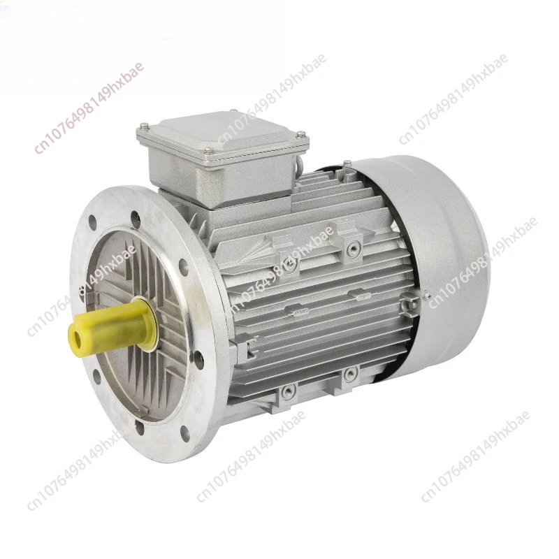 Aluminum shell full-power three-phase asynchronous motorequipped with mechanical equipment 380V pure copper
