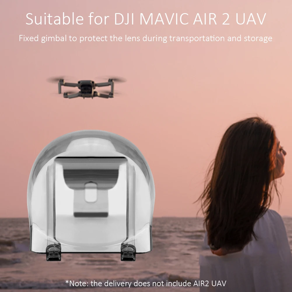 짐벌 보호대 가드 충돌 방지 카메라 렌즈 캡 커버 DJI Mavic Air 2 Drone 액세서리 용 카메라 가드 Len 캡