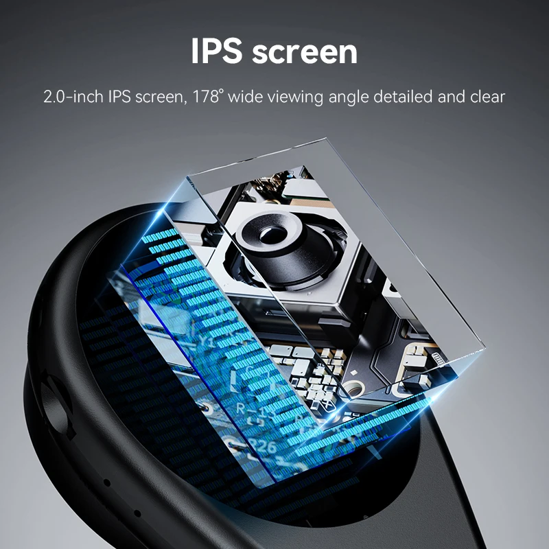 Digital Microscope Magnifier Auto Focus 2MP 500X Magnification Video Microscope for electronics repair PCB soldering 2.0inch