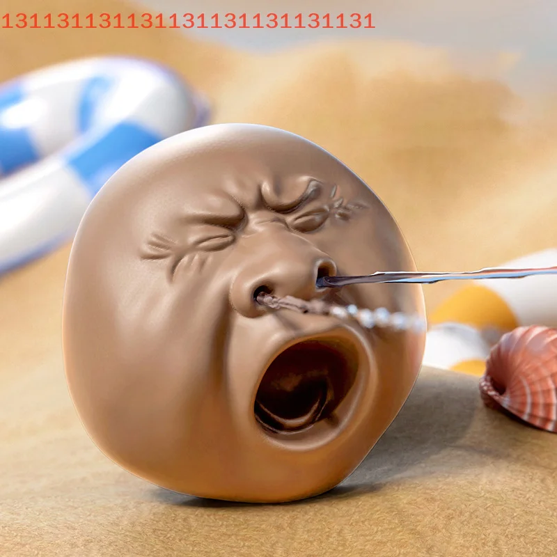 Tee Haustier Tee Haustier Wassersprüher Kleiner Kopf Tee Einfach zu befüllen Wasser Soaker Spielzeug Kunststoff Hässliche Teekanne Wassersprinkler Spielzeug Jungen Mädchen