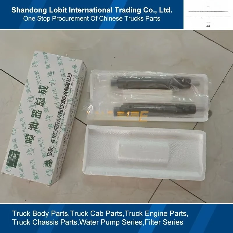For Sinotruk HOWO 371 336 T7H Semi Trailer 8x4 Dump Truck WD615 Diesel Engine Spare Parts KBEL132P110 Fuel Injector VG1560080276