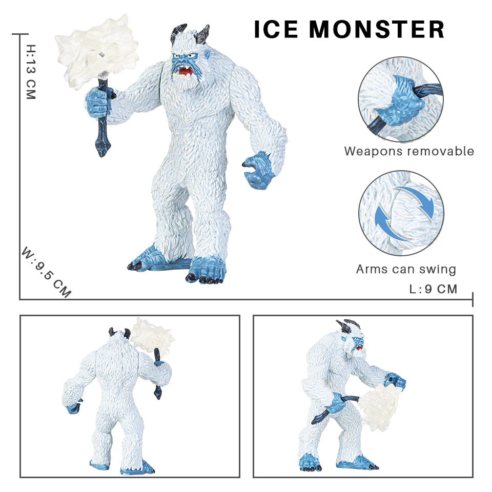 Original Savage 3D Magic Dragon Mythos Drache Tiere Modell Feuer Bull Octopus Monster Krabbe Action-figuren Kinder Sammlung Spielzeug Geschenk – Detail 2