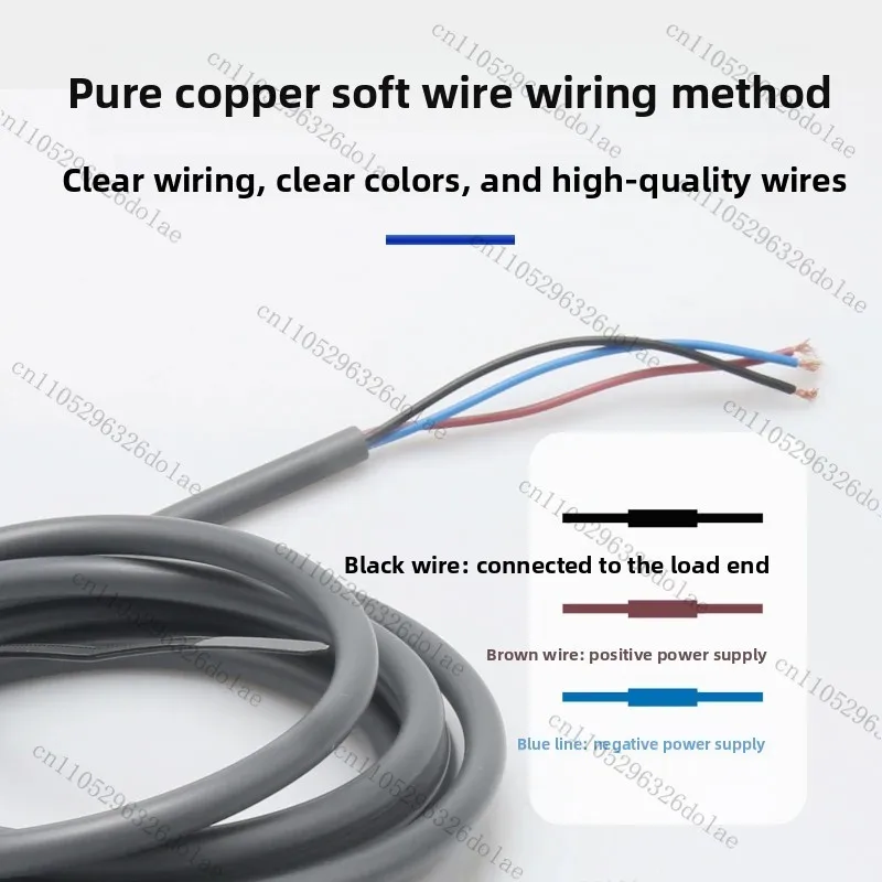 DC Two/Three Wire NPN Normally Open M30 Inductive Proximity Switch E2E-X18ME1/X10Y1/X20D1/F2