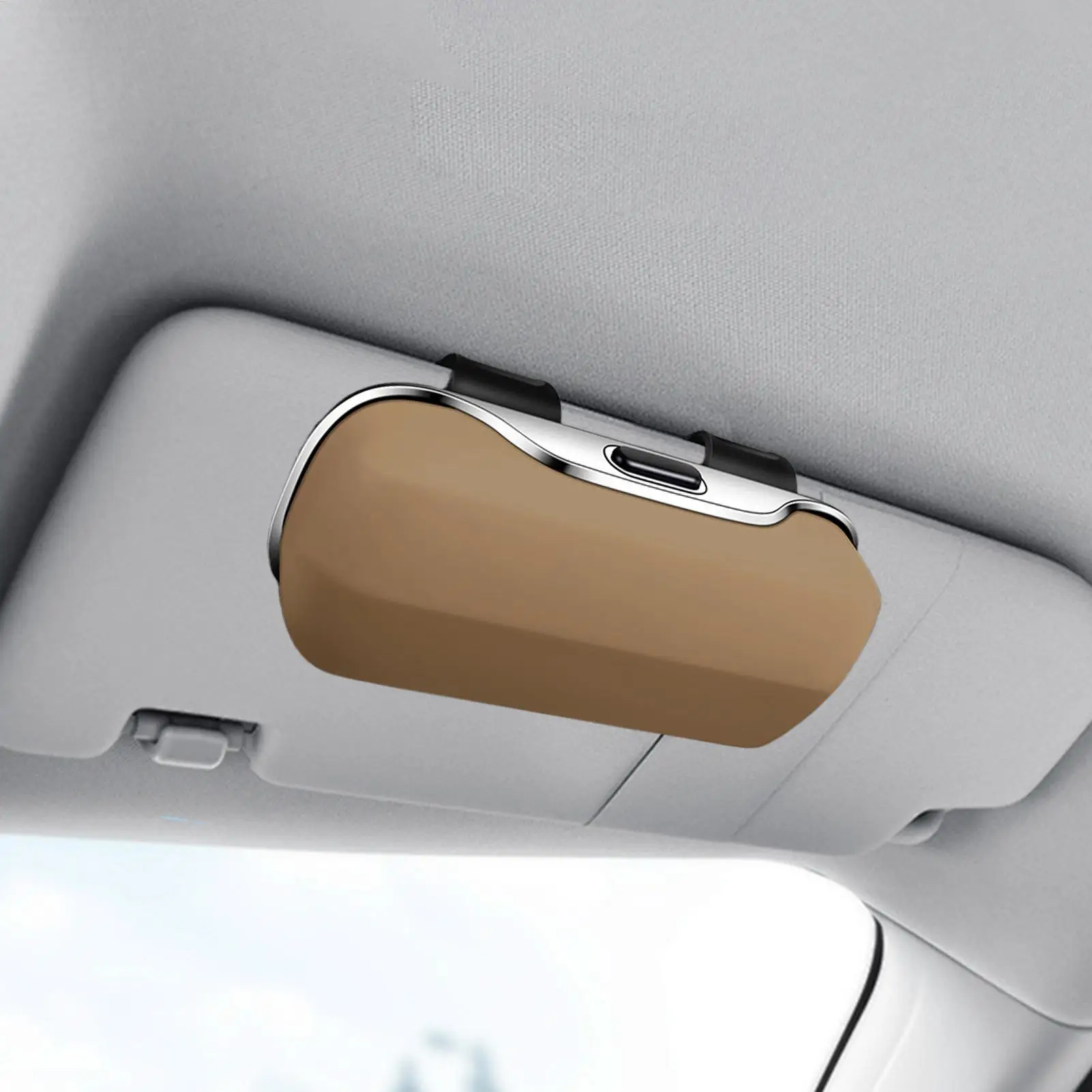 

Sunglasses Case For Car Protective Glasses Organizer Box Storage Box Automotive Interior Accessories For Vehicle Truck All