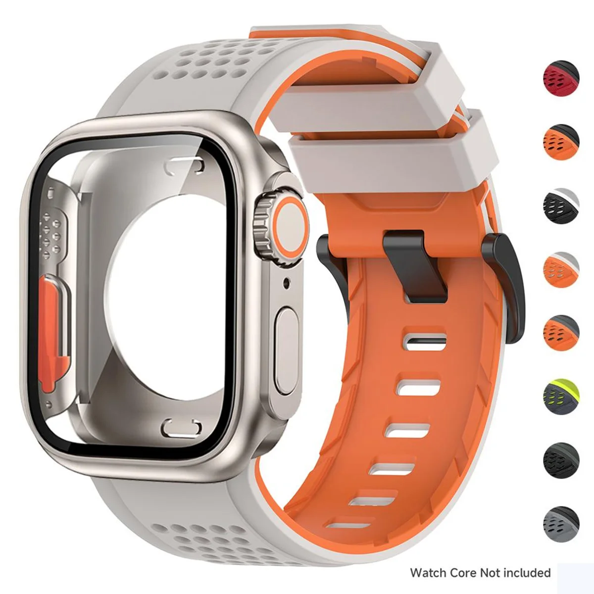 Silikonarmband+Hülle für Apple Watch Ultra 3 2 1 49mm Series 11 10 46mm iWatch 9 8 7 6 5 SE3 45 44mm Correa Sportarmband