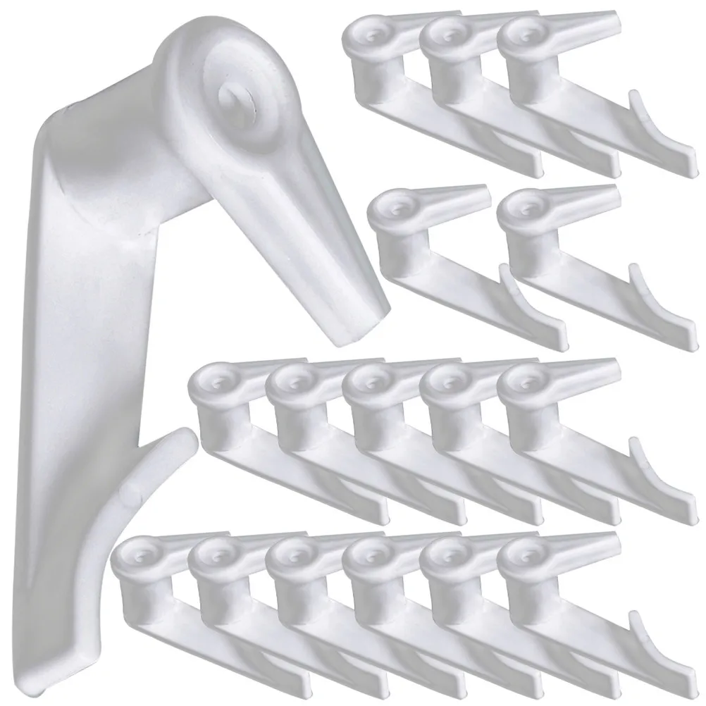100pcs Ceiling Light Clips – Solid Plastic LED Lampshade Fixing Buckles for Home & Office Lighting