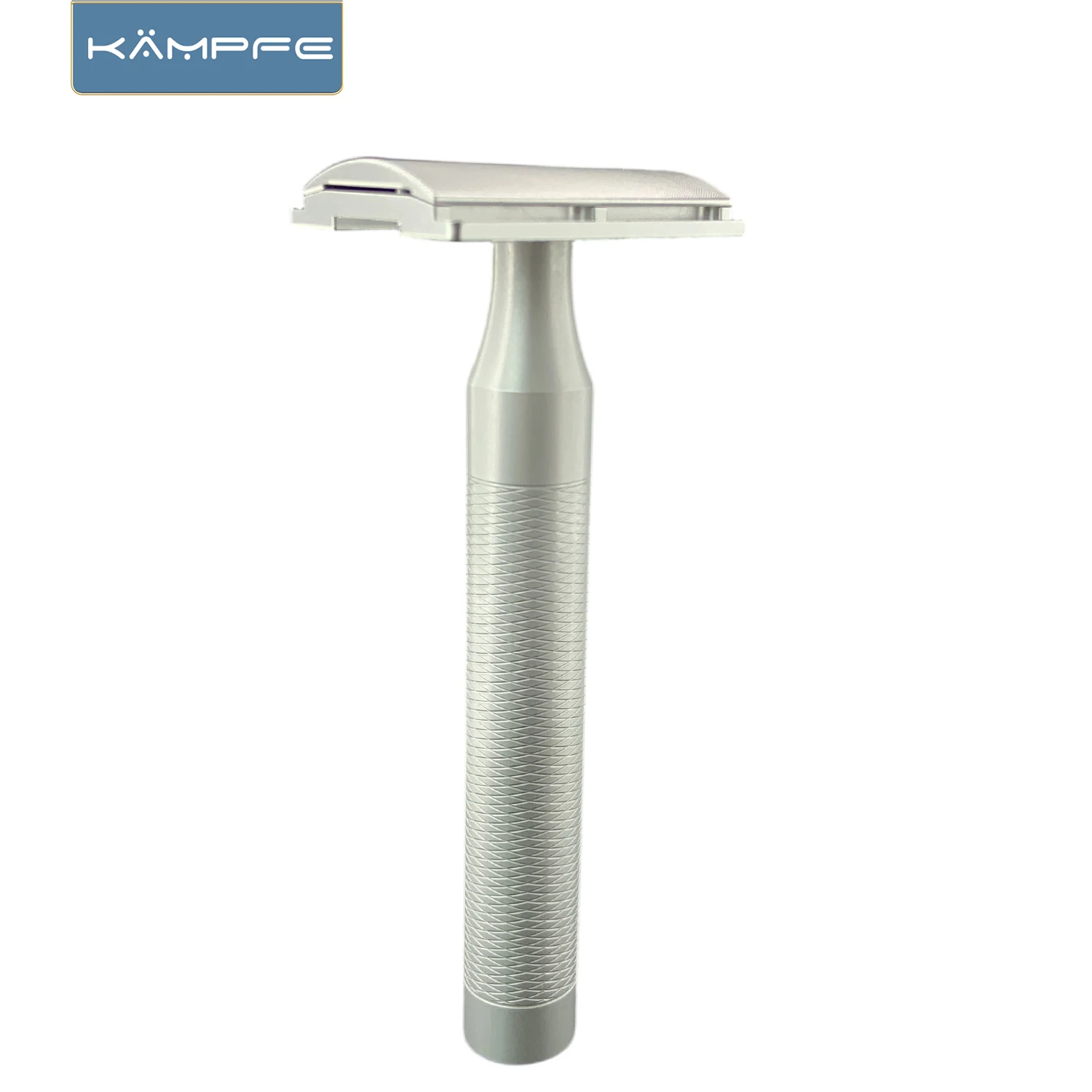 KAMPFE Vintage Aluminum Safety Razor Double Edge Shaving beard Razor Wet Shaving for men