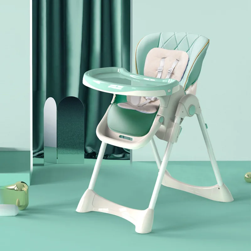 

Multi-functional Baby Dining Chair Foldable Portable Dining Table Baby Household Reclinable Chair