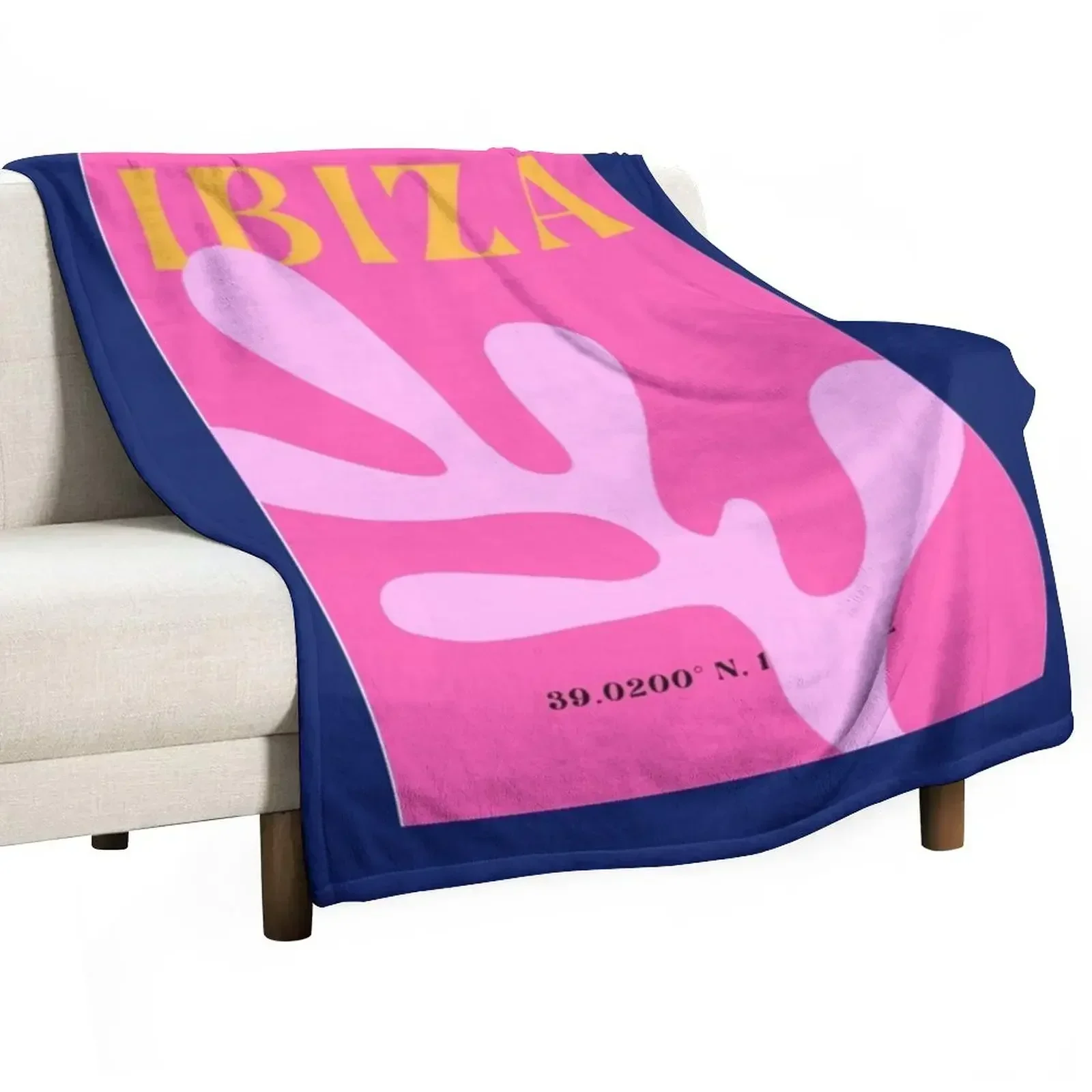 

New Ibiza Throw Blanket Soft Comfort Blanket for Reading Watching TV