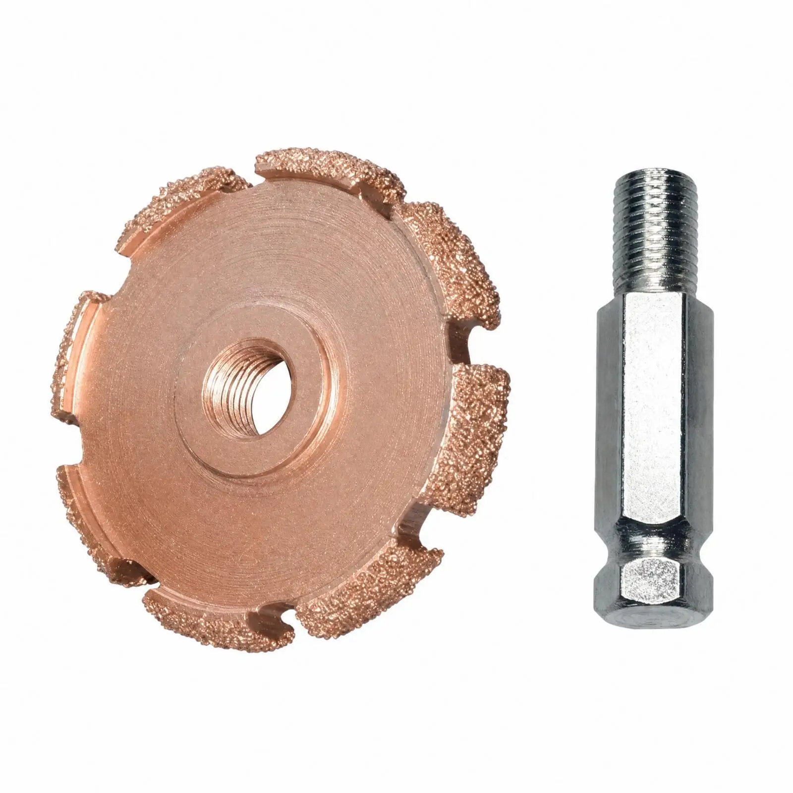 Tire Grinding Head Low-Speed Toothed Tire Grinding Head Wear-Resistant for Automotive Mechanics, Repair Benches