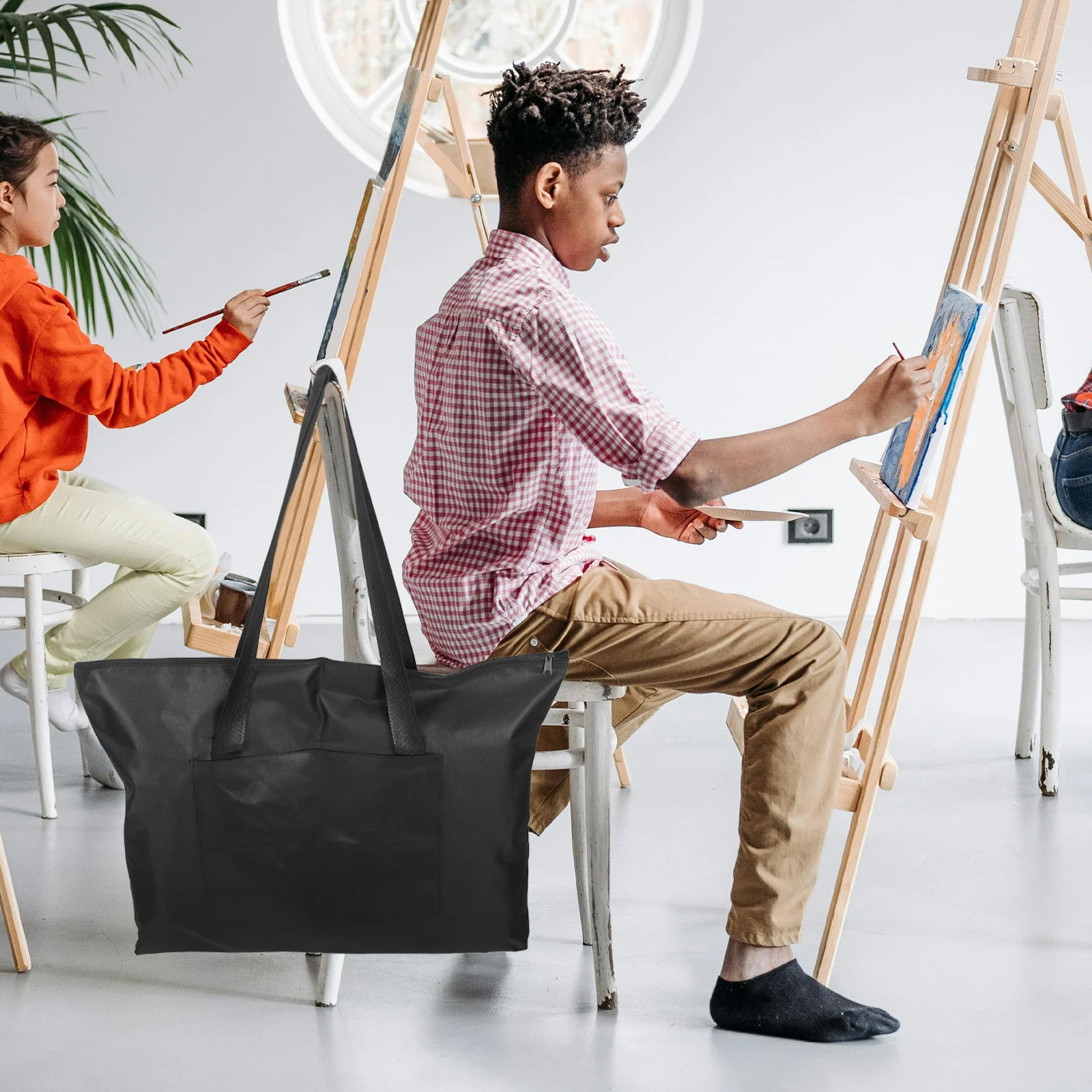 Étui de portefeuille d'art portatif, organisateur Durable de grande capacité pour les Documents d'art et le portefeuille d'artiste de planche à dessin