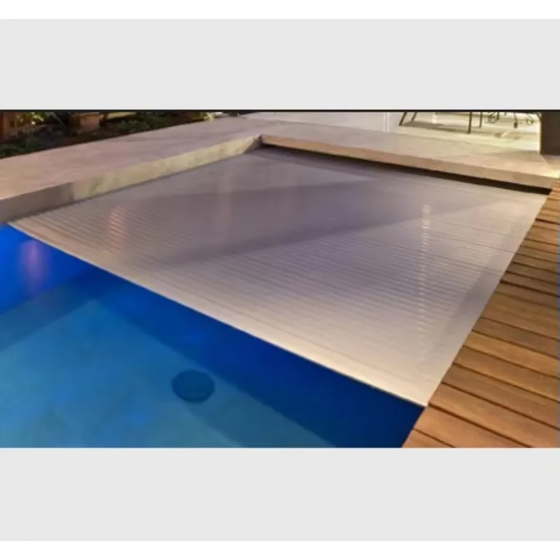 Approved low-cost waterproof polycarbonate automatic electric swimming pool cover telescopic