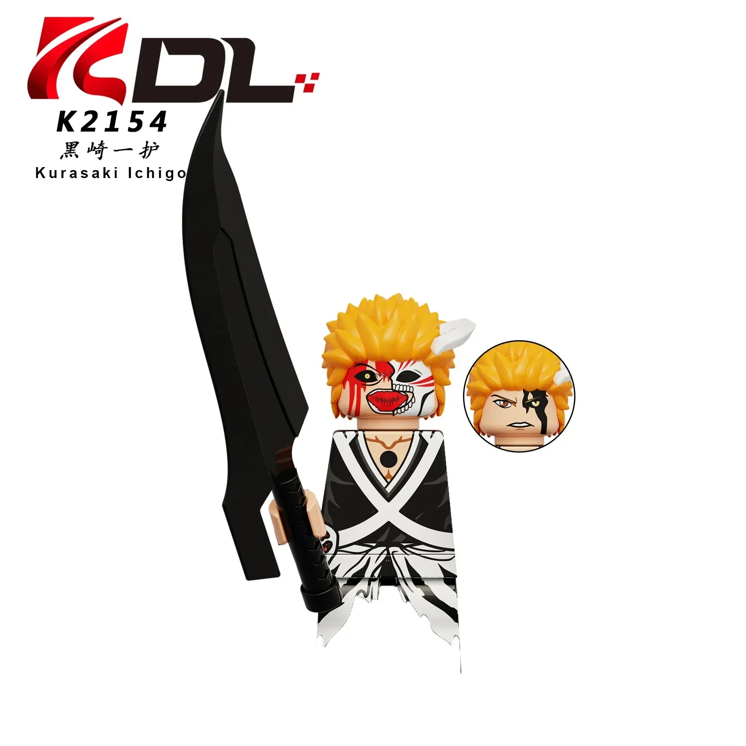 

KDL820 Kurosaki Ichigo отбеливатель: тысяча лет разряда крови Abarai Renji Hitsugaya Toushirou сборные строительные блоки игрушки