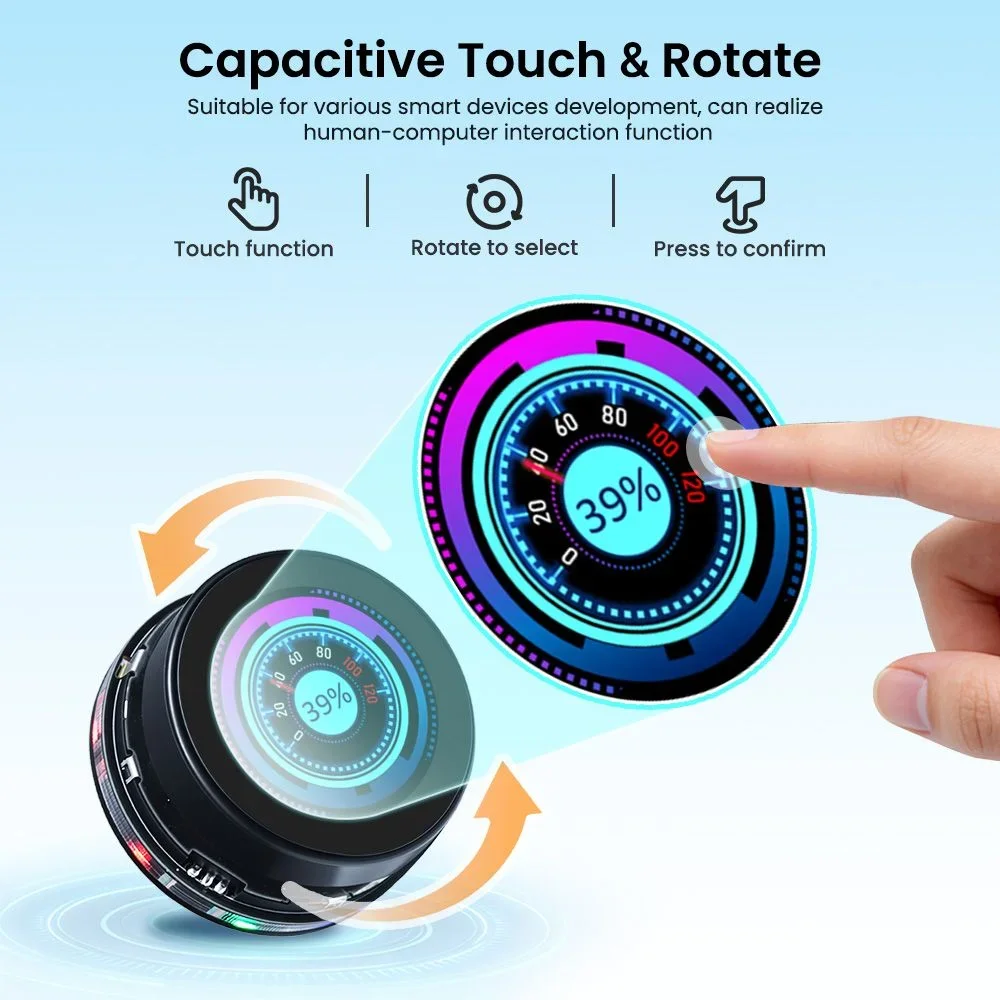 elecrow-crowpanel-146''-esp32-rotary-display-360×360-ips-round-touch-knob-screen-wifi-ble-hmi-module-for-arduino-lvgl