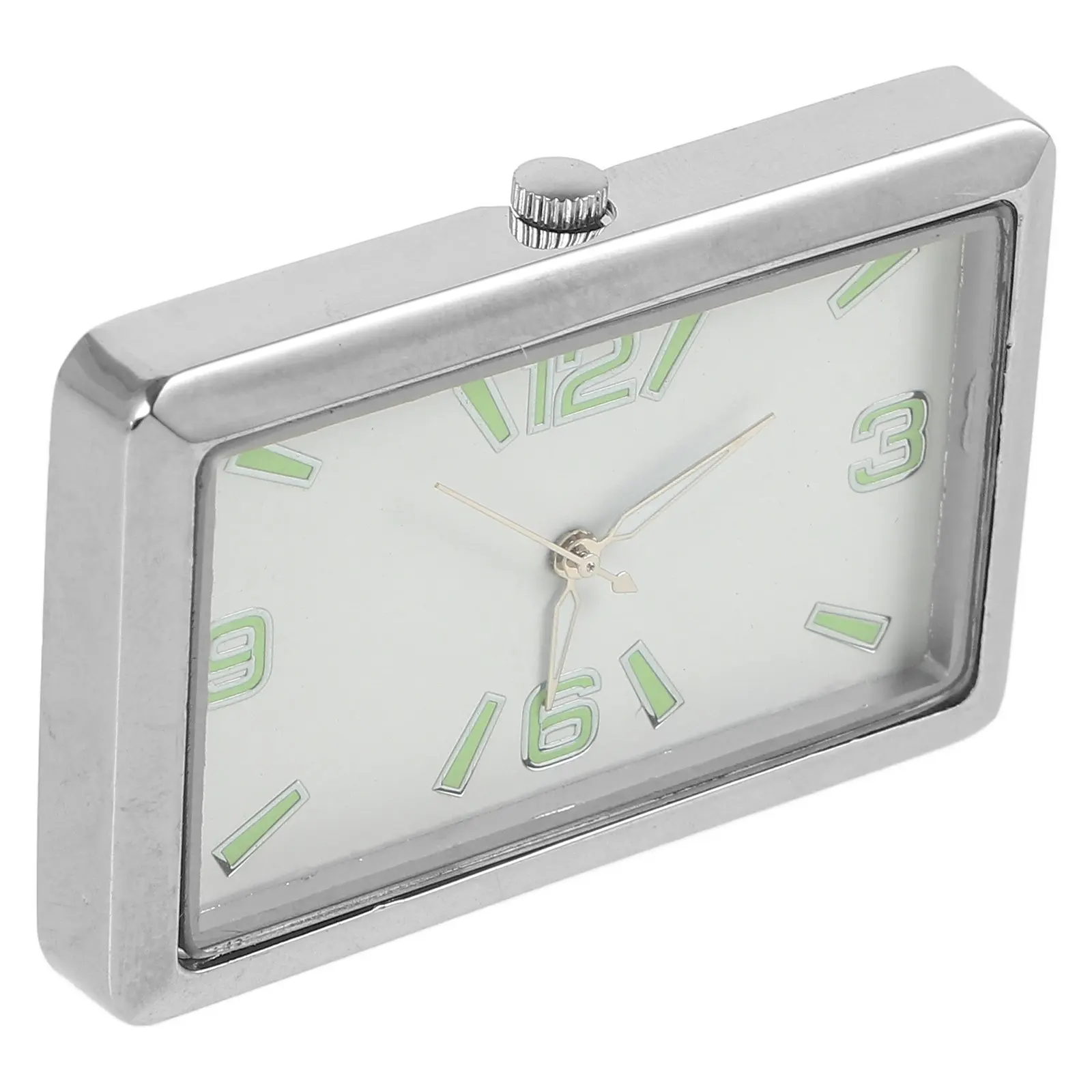 Luminous Car Clock Auto Dashboard Movement Stick on Clock for Car Time Display Easy Installation