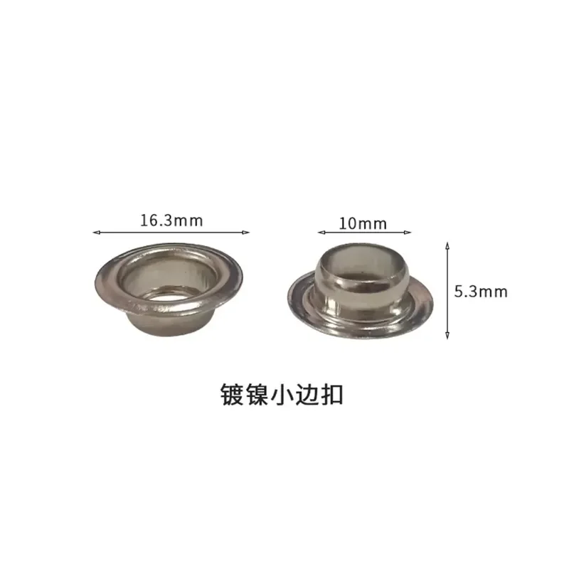 LIUDU 5.5mm-12mm Metal Eyelet Grommet Buttonhole Steel Rings Automatic Grommet Machine Inkjet Printer Compatible Manual Press